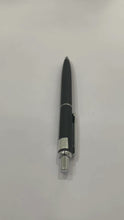 Black Body Metal Ball Pen with Silver Clip – Sleek and Smooth Writing