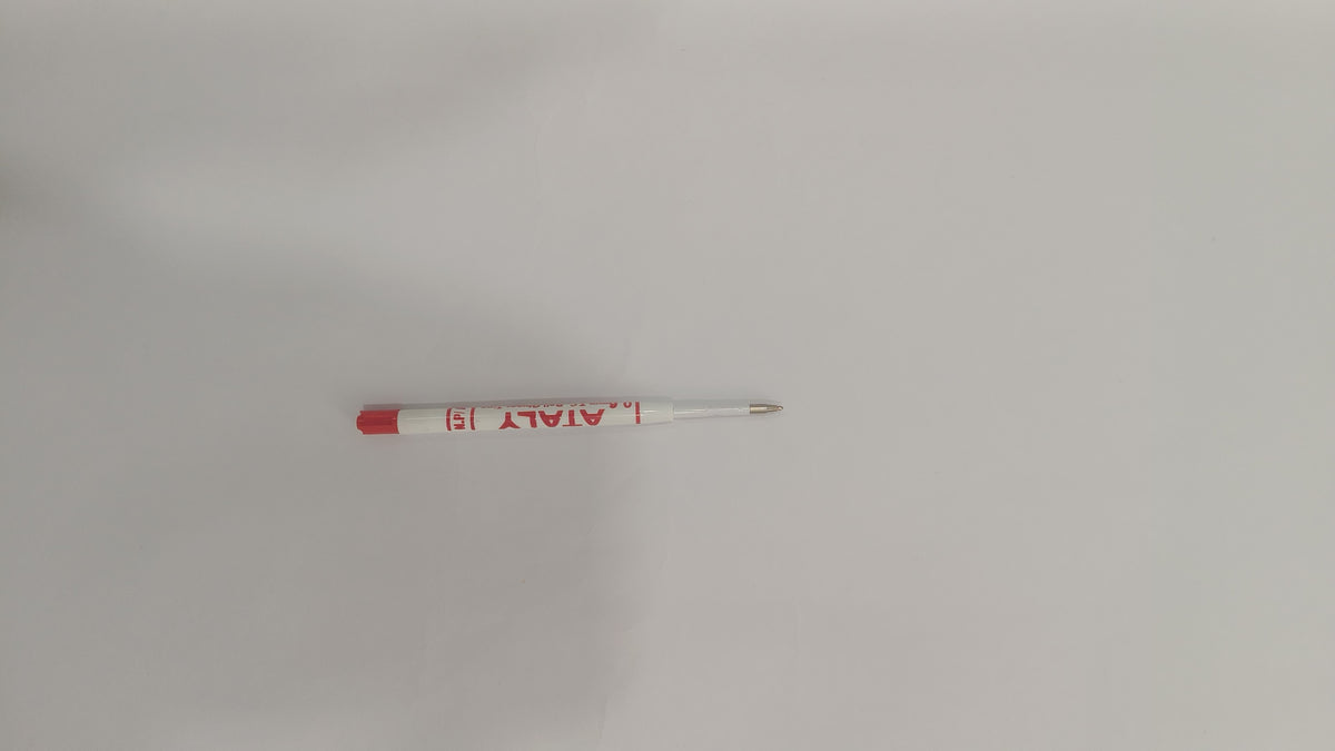 Plastic Jotter Refills Red INK (Set of 3).
