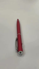 Red Metal Ball Pen with Silver Clip – Bold and Smooth Writing Valentine Gift