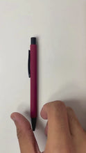 Premium Matte Maroon Ball Pens (Pack of 2) – Smooth Blue Ink