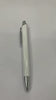 Elegant White and Silver Color Body Pen – With Jotter Refill Black Ink.