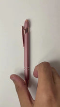BallPenBazaar Premium Matte Brown Ball Pens with Rose Gold Clip