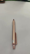 Rose Gold and Brown Metal Pen – Elegant and Comfortable for Smooth Writing