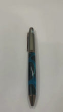 Blue Acrylic Pen – Stylish Gunmetal Cap