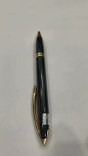 Black and Gold Glossy Pen – Twist Design for Luxurious Writing