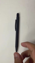 BallPenBazaar Stylus Matte Black Ball Pen with Glossy Black Clip
