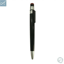 Black Plastic Pen – Smooth Writing and Click Action With Jotter Refill Blue Ink.