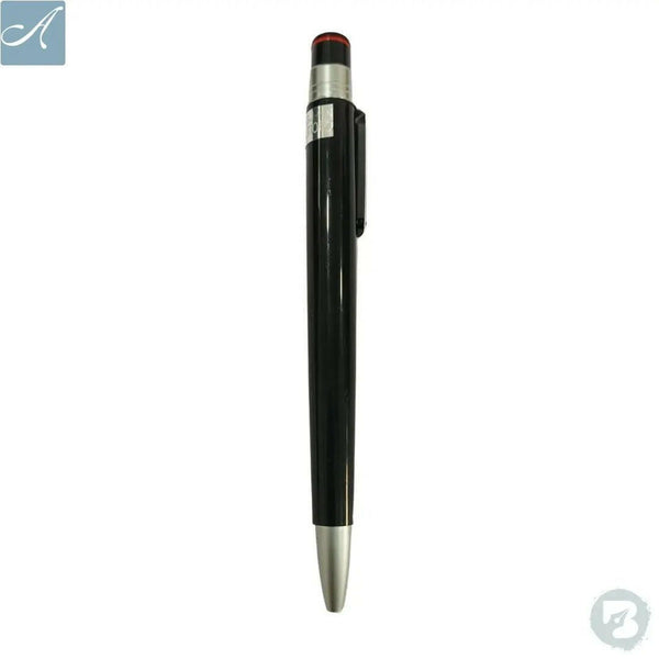 Black Plastic Pen – Smooth Writing and Click Action With Jotter Refill Blue Ink.