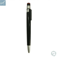 Black Plastic Pen – Smooth Writing and Click Action With Jotter Refill Blue Ink.